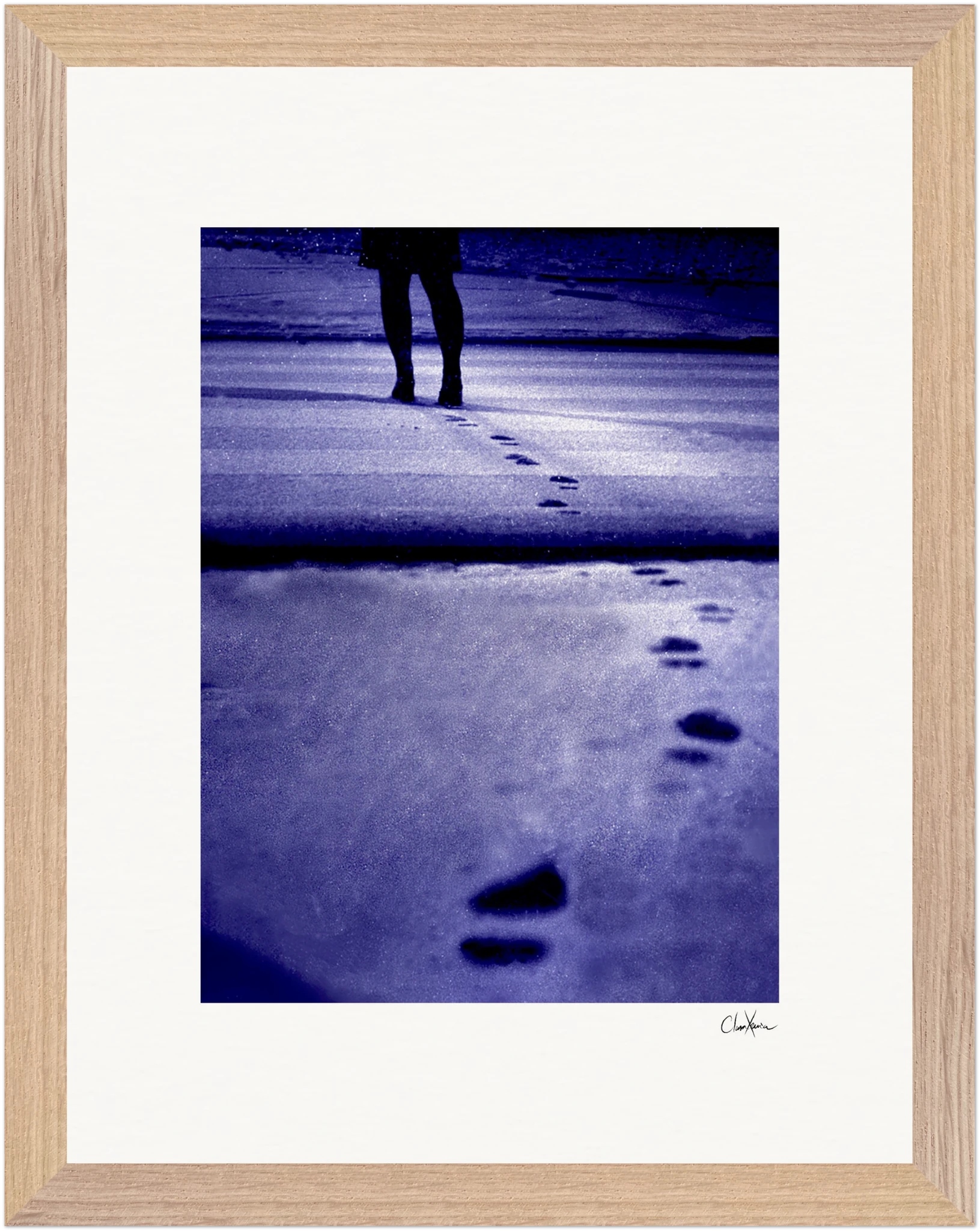 The Unwritten Path Framed print 27x35 cm / 11x14″ Wood frame 27