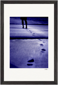 The Unwritten Path Framed print 28x43 cm / XL (11x17″) Black frame 45