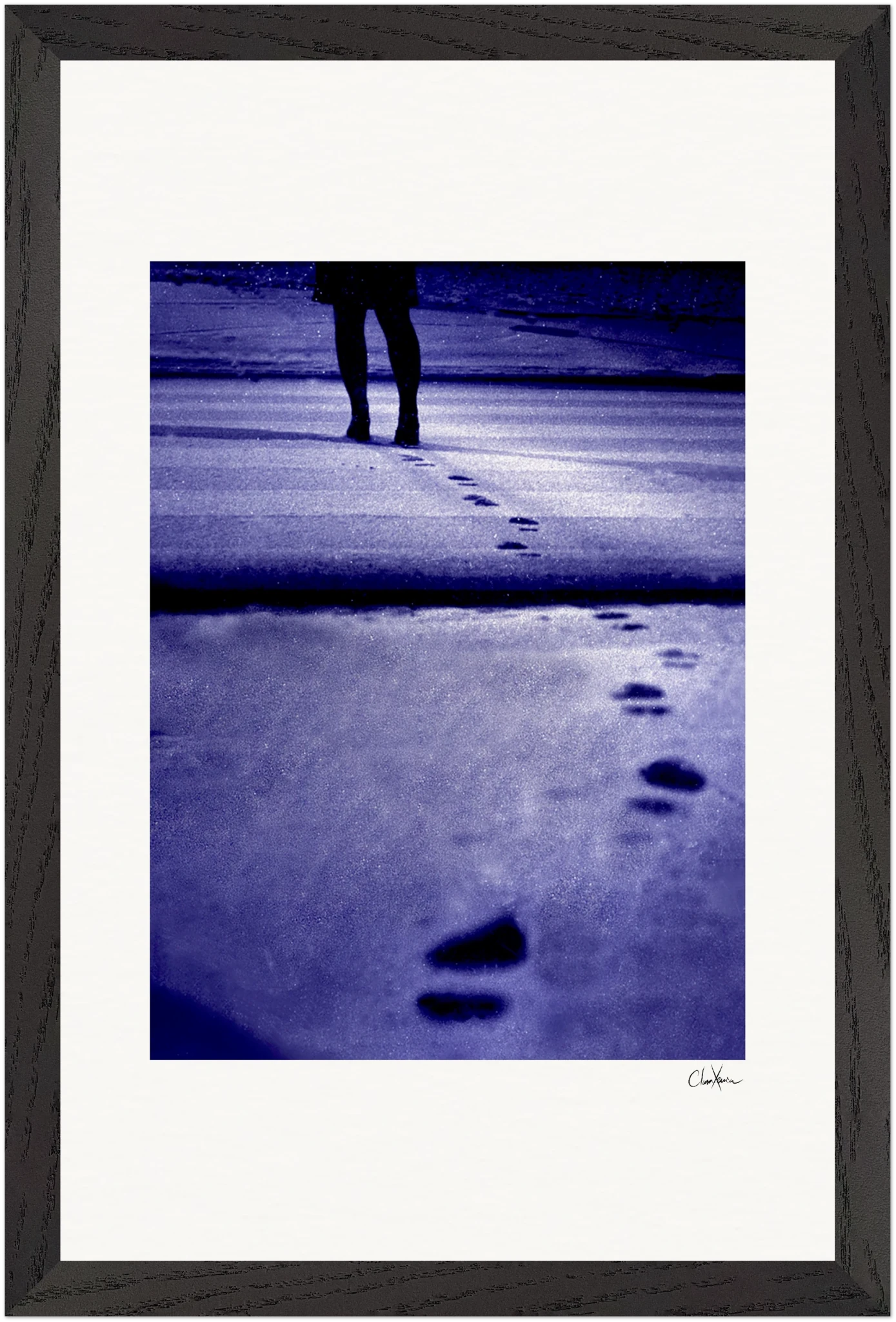 The Unwritten Path Framed print 28x43 cm / XL (11x17″) Black frame 45