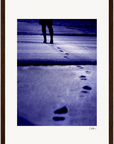 The Unwritten Path Framed print 28x43 cm / XL (11x17″) Dark wood frame 47