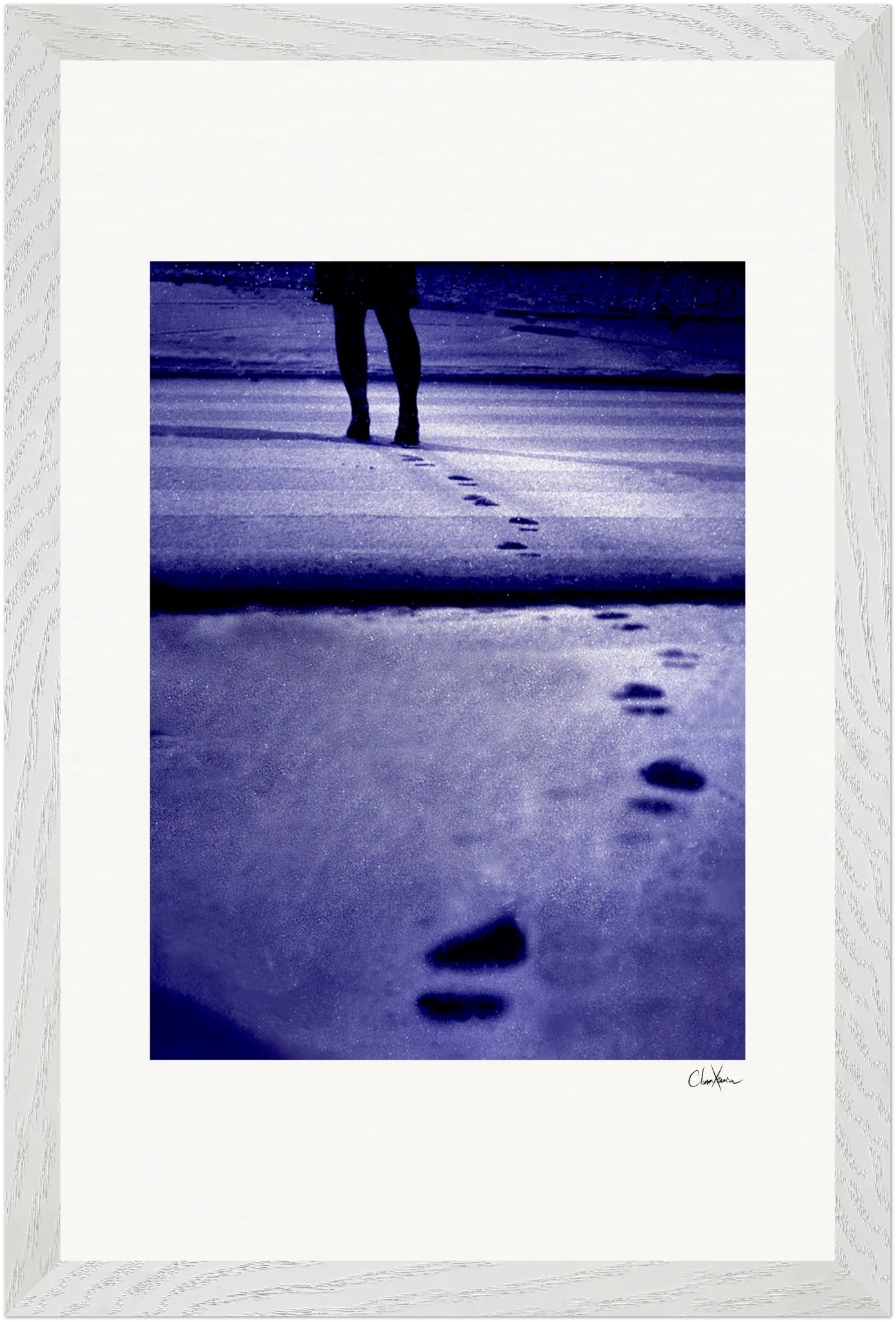 The Unwritten Path Framed print 28x43 cm / XL (11x17″) White frame 11