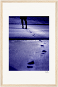 The Unwritten Path Framed print 28x43  cm / XL (11x17″) Wood frame 29