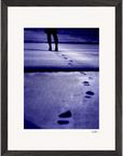 The Unwritten Path Framed print 30x40 cm / 12x16″ Black frame 46
