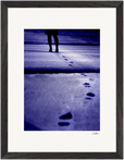 The Unwritten Path Framed print 30x40 cm / 12x16″ Black frame 46