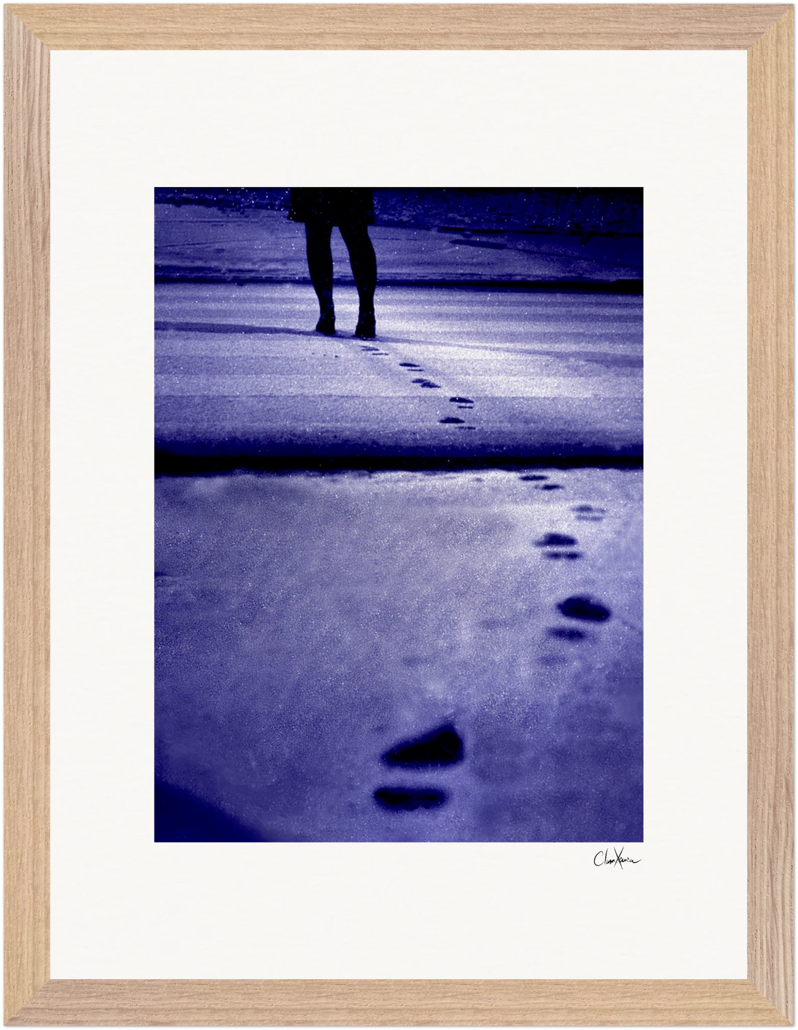 The Unwritten Path Framed print 30x40 cm / 12x16″ Wood frame 29