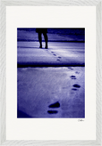 The Unwritten Path Framed print 30x45 cm / 12x18″ White frame 13