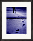 The Unwritten Path Framed print 40x50 cm / 16x20″ Black frame 48