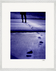 The Unwritten Path Framed print 40x50 cm / 16x20″ White frame 14