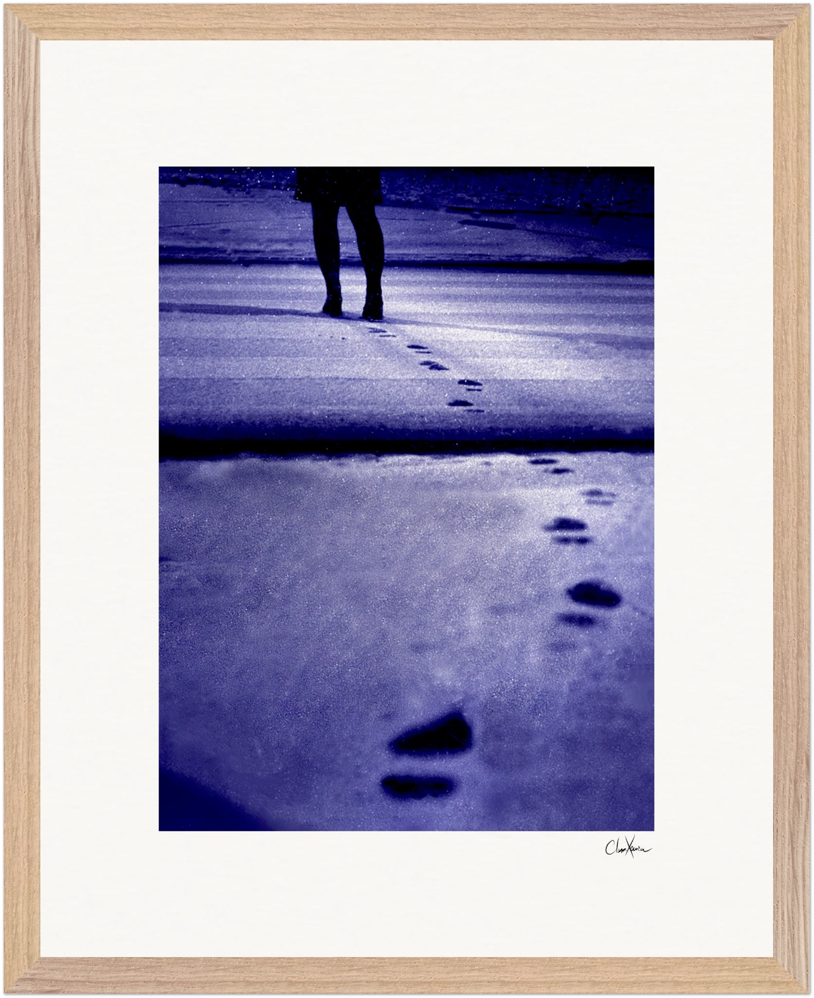 The Unwritten Path Framed print 40x50 cm / 16x20″ Wood frame 31