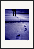 The Unwritten Path Framed print 40x60 cm / 16x24″ Black frame 69