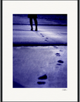 The Unwritten Path Framed print 45x60 cm / 18x24″ Black frame 70