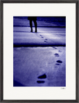 The Unwritten Path Framed print 45x60 cm / 18x24″ Black frame 49