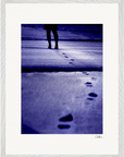 The Unwritten Path Framed print 45x60 cm / 18x24″ White frame 15