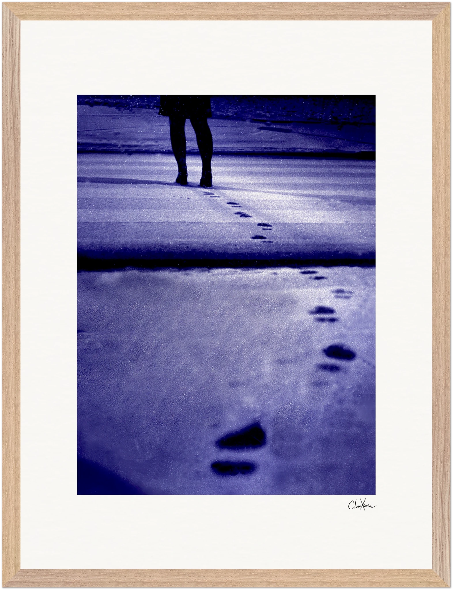 The Unwritten Path Framed print 45x60 cm / 18x24″ Wood frame 32