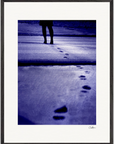 The Unwritten Path Framed print 60x80 cm / 24x32″ Black frame 51