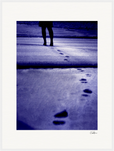 The Unwritten Path, kunstfotografi af ClaraXenia. Indrammet plakat 60x80 cm / 24x32″ hvid ramme 18