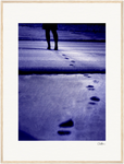 The Unwritten Path Framed print 60x80 cm / 24x32″ Wood frame 36