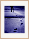 The Unwritten Path Framed print 60x80 cm / 24x32″ Wood frame 34