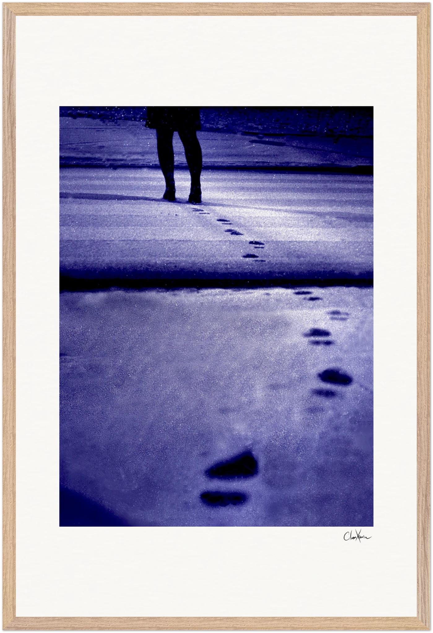 The Unwritten Path Framed print 60x90 cm / 24x36″ Wood frame 35