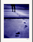 The Unwritten Path Framed print 70x100 cm / 28x40″ Black frame 74