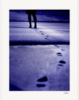 The Unwritten Path Framed print 70x100 cm / 28x40″ White frame 20