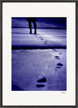 The Unwritten Path Framed print A1 (59.4 x 84.1  cm) Black frame 54