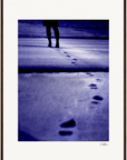 The Unwritten Path Framed print A1 (59.4 x 84.1 cm) Dark wood frame 56