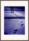 The Unwritten Path Framed print A1 (59.4 x 84.1  cm) Dark wood frame 56
