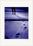 The Unwritten Path, fine art photography by ClaraXenia. Framed print A1 (59.4 x 84.1  cm) White frame 21