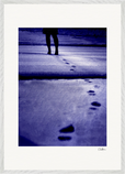 The Unwritten Path Framed print A1 (59.4 x 84.1  cm) White frame 20