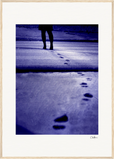 The Unwritten Path, fine art photography by ClaraXenia. Framed print A1 (59.4 x 84.1  cm) Wood frame 39