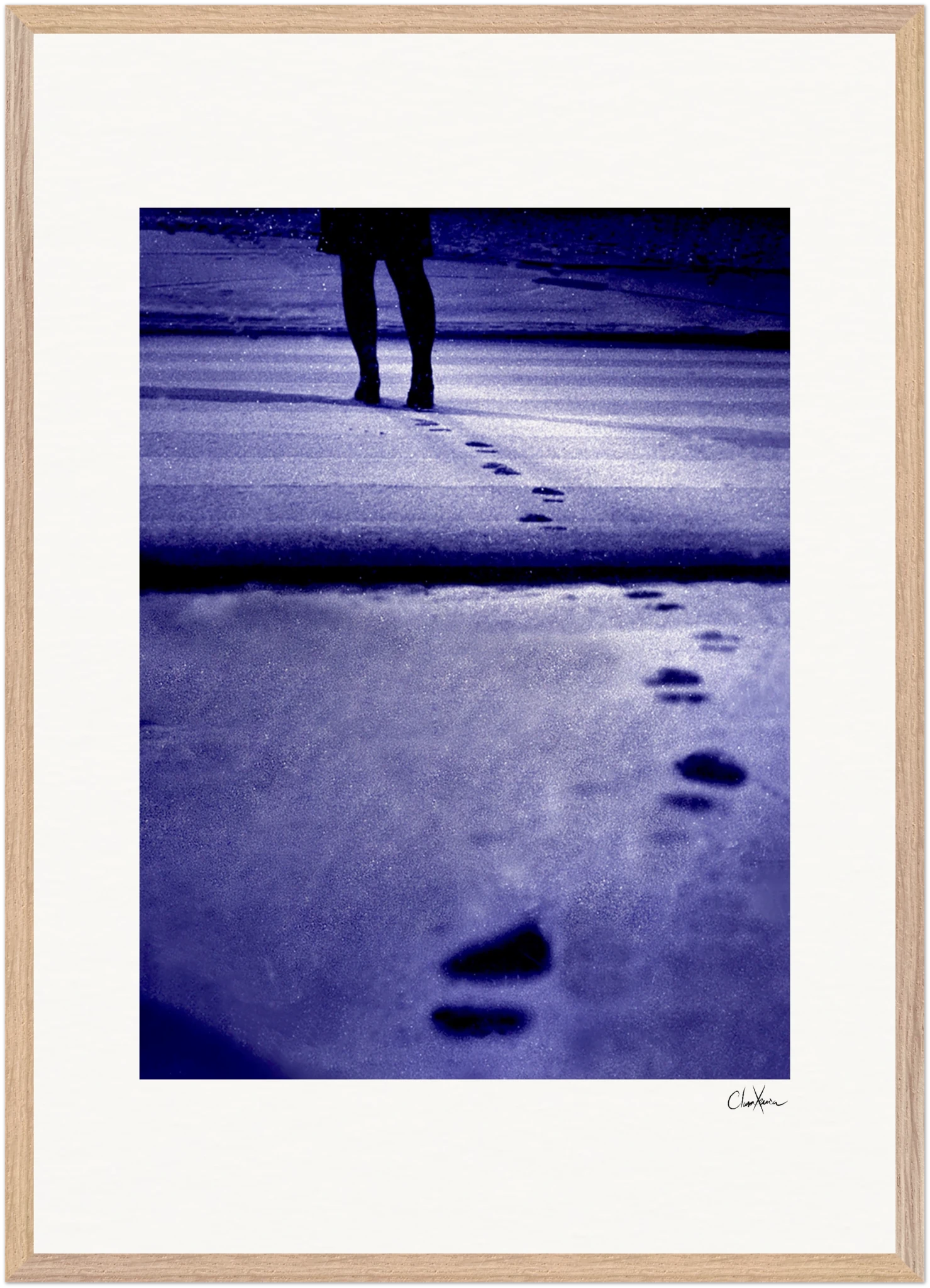 The Unwritten Path Framed print A1 (59.4 x 84.1 cm) Wood frame 37