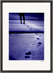 The Unwritten Path Framed print A2 (42 x 59.4 cm) Black frame 55