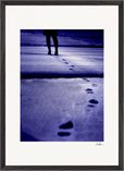 The Unwritten Path Framed print A2 (42 x 59.4  cm) Black frame 55