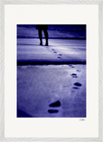 The Unwritten Path Framed print A2 (42 x 59.4  cm) White frame 21