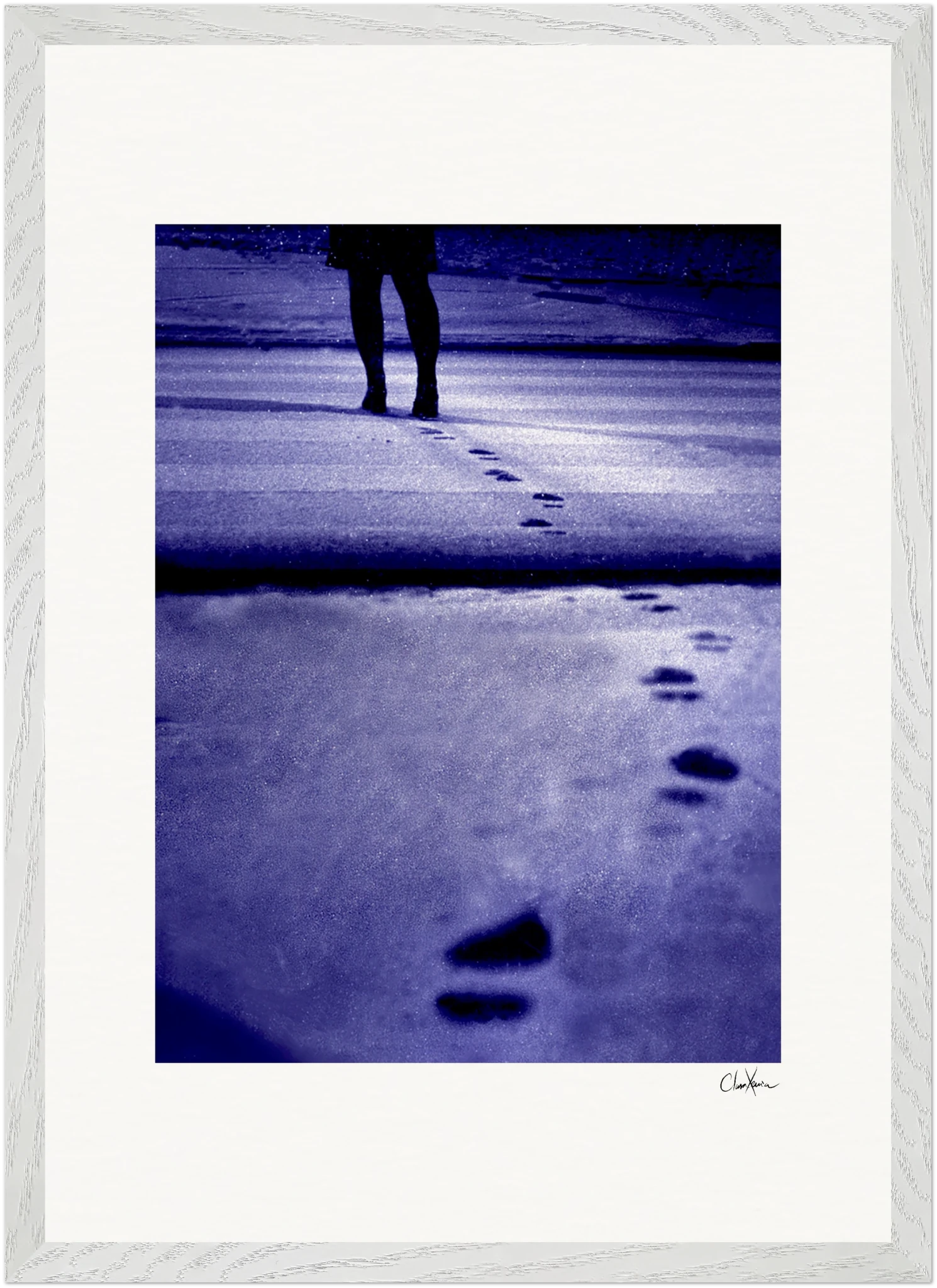 The Unwritten Path Framed print A2 (42 x 59.4 cm) White frame 21