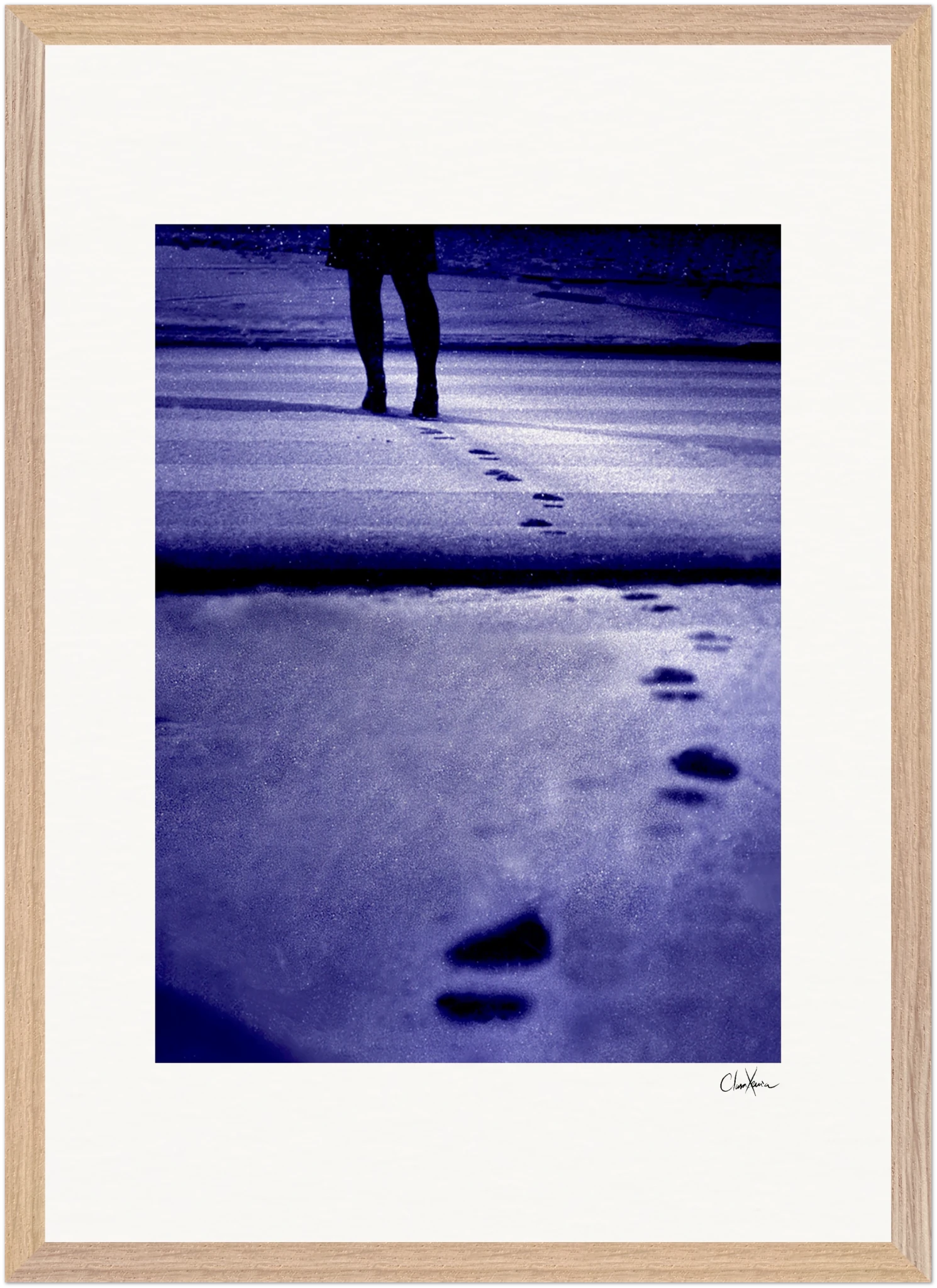 The Unwritten Path Framed print A2 (42 x 59.4 cm) Wood frame 38