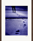 The Unwritten Path Framed print A3 (29.7 x 42 cm) Dark wood frame 58