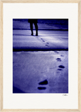 The Unwritten Path, fine art photography by ClaraXenia. Framed print A3 (29.7 x 42  cm) Wood frame 41
