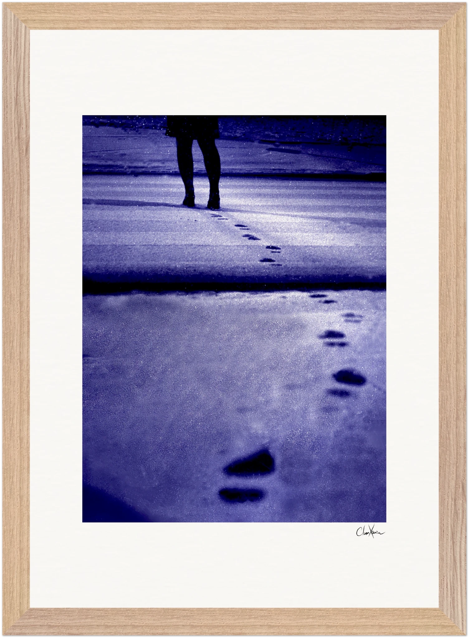 The Unwritten Path Framed print A3 (29.7 x 42 cm) Wood frame 39