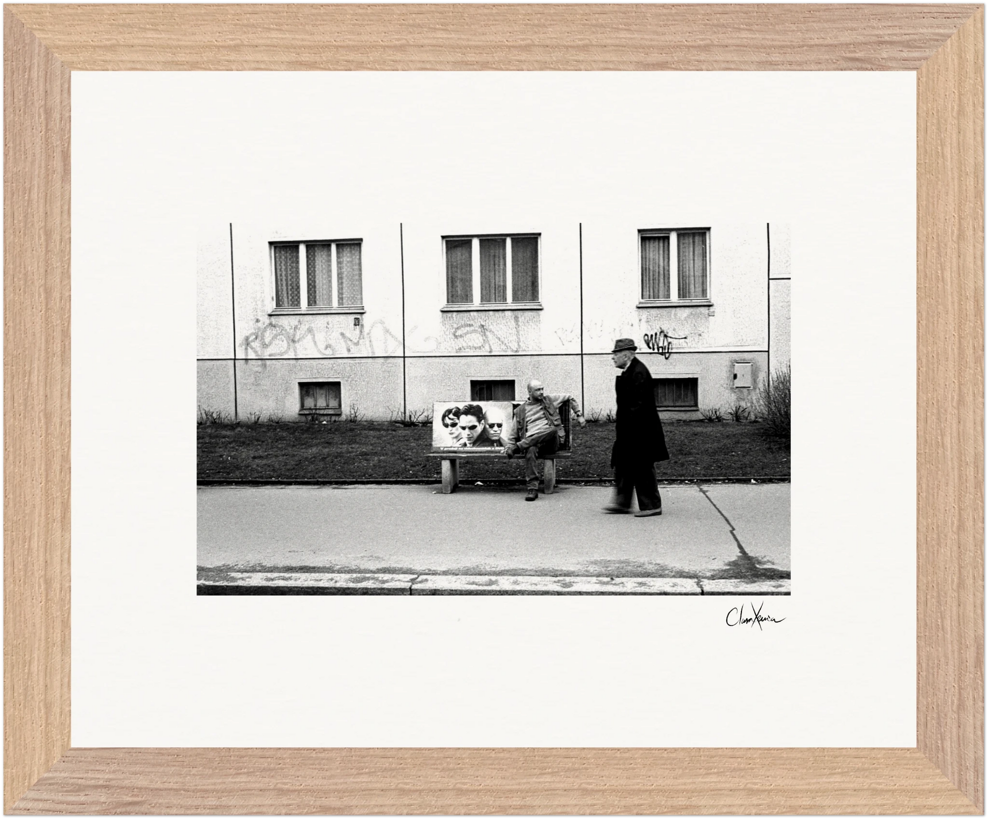 The Urban Matrix Framed print 20x25 cm / 8x10″ Wood frame 37