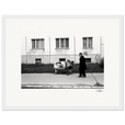 The Urban Matrix Framed print 27x35 cm / 11x14″ White frame 16