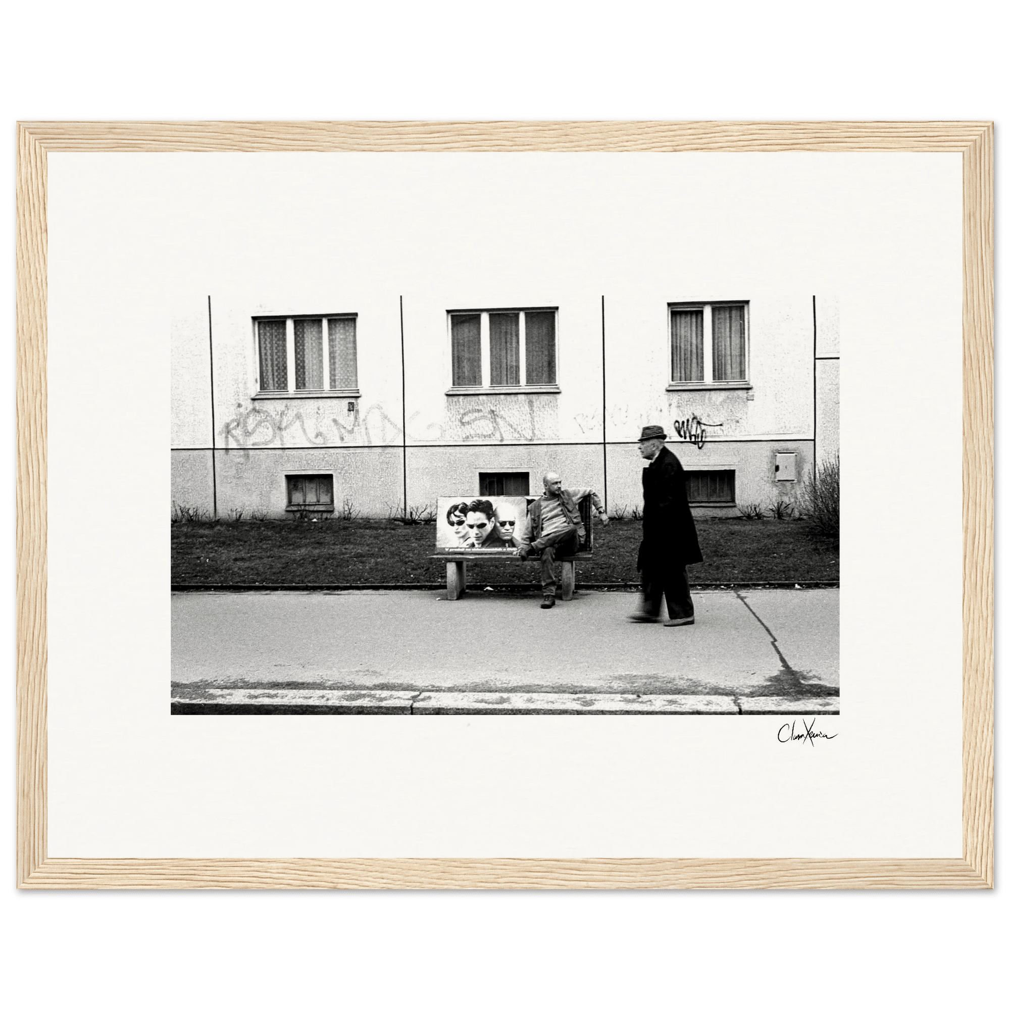 The Urban Matrix Framed print 27x35 cm / 11x14″ Wood frame 29