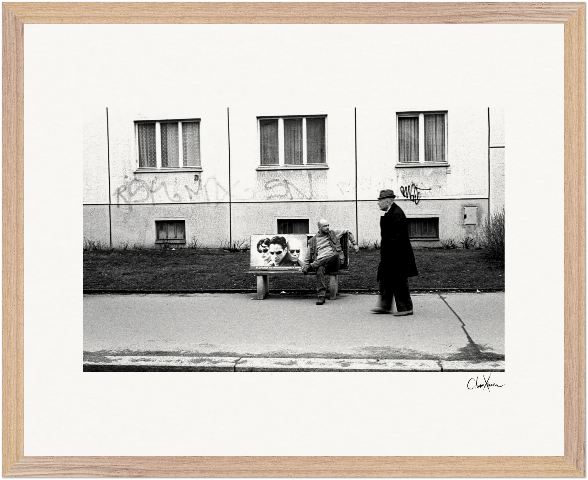 The Urban Matrix Framed print 40x50 cm / 16x20″ Wood frame 47