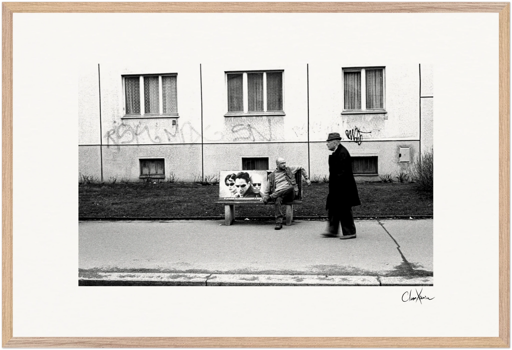 The Urban Matrix Framed print 60x90 cm / 24x36″ Wood frame 53