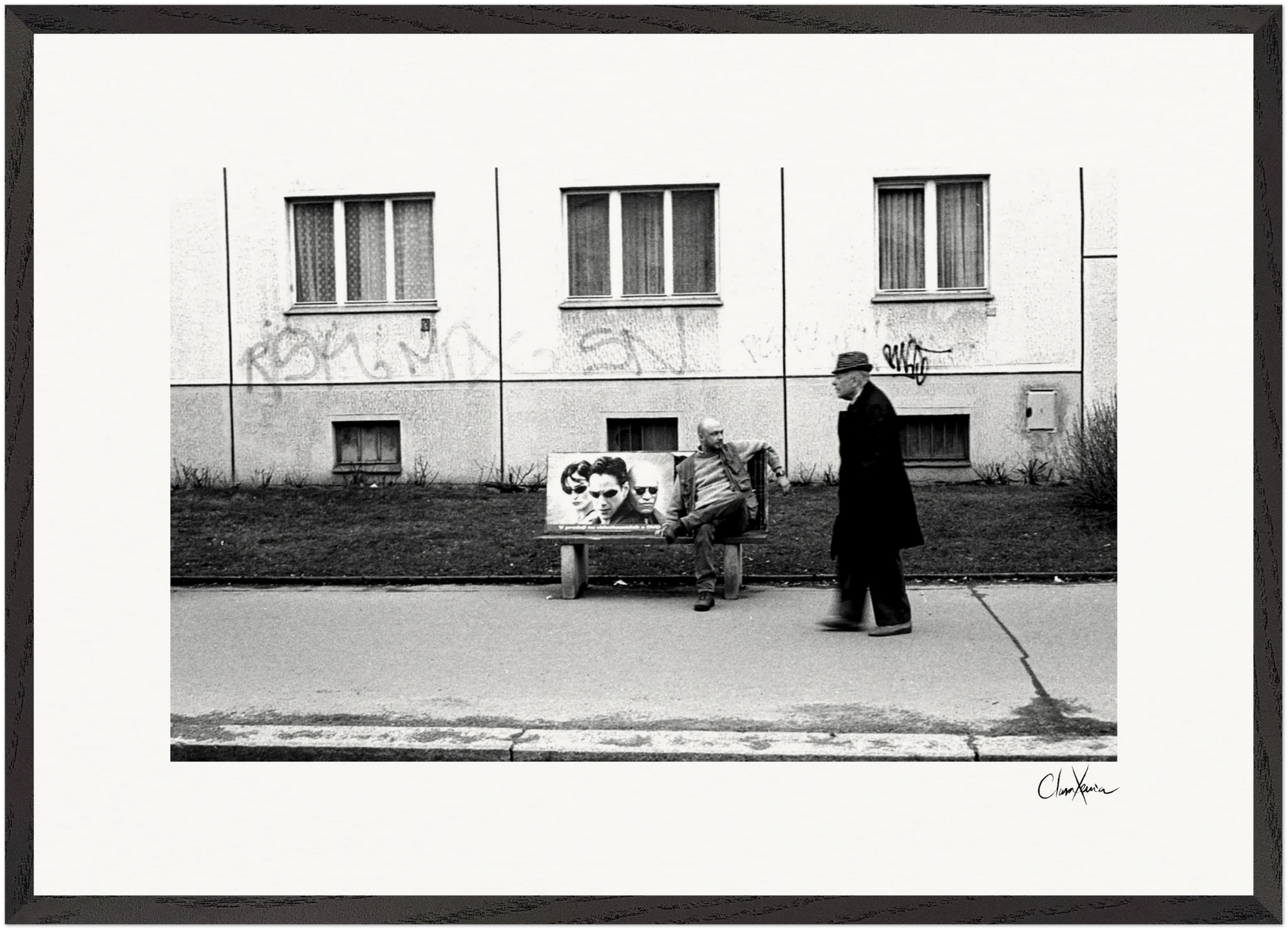 The Urban Matrix Framed print A1 (59.4 x 84.1 cm) Black frame 77