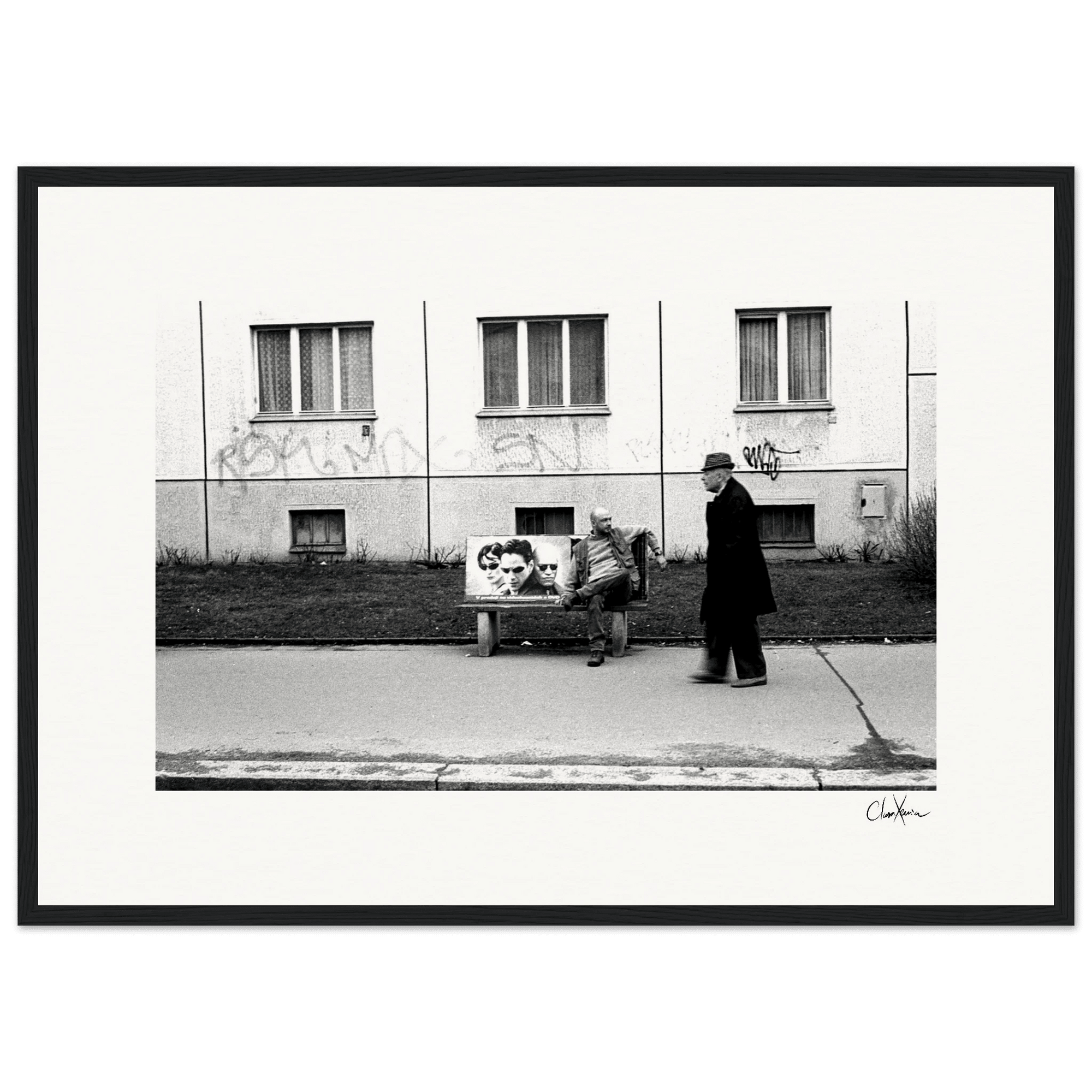 The Urban Matrix Framed print A2 (42 x 59.4 cm) Black frame 70