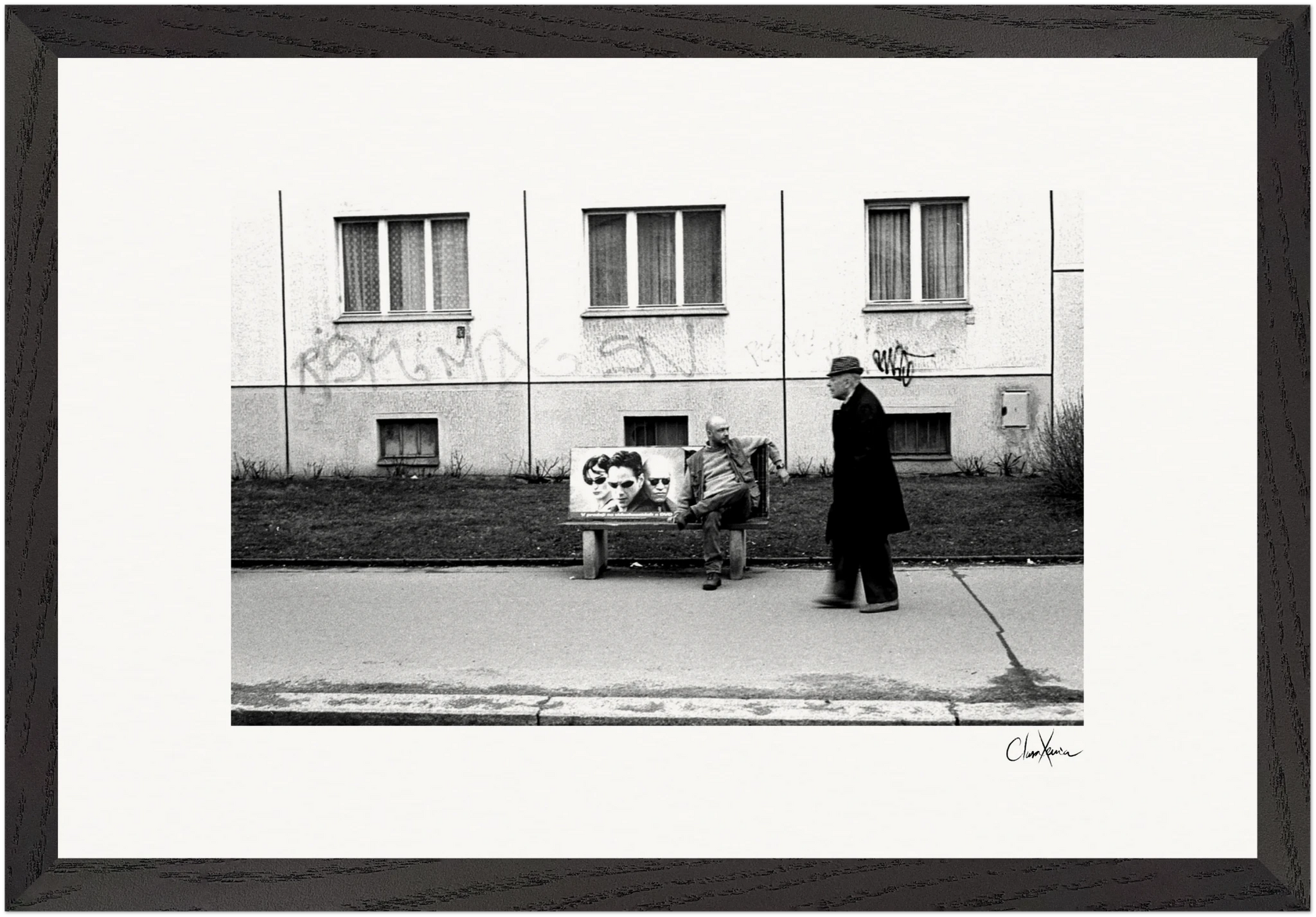 The Urban Matrix Framed print A2 (42 x 59.4 cm) Black frame 74