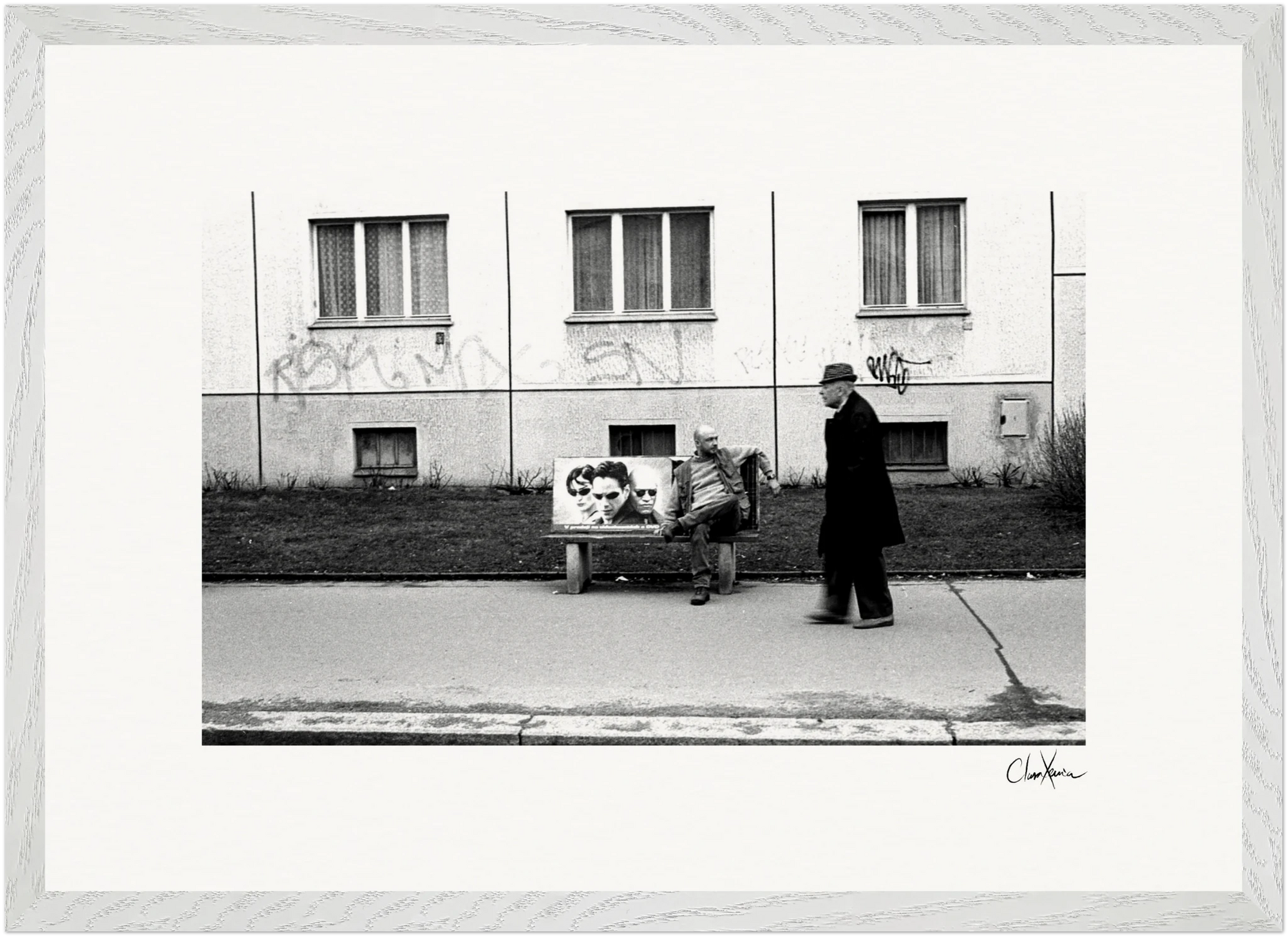 The Urban Matrix Framed print A2 (42 x 59.4 cm) White frame 22