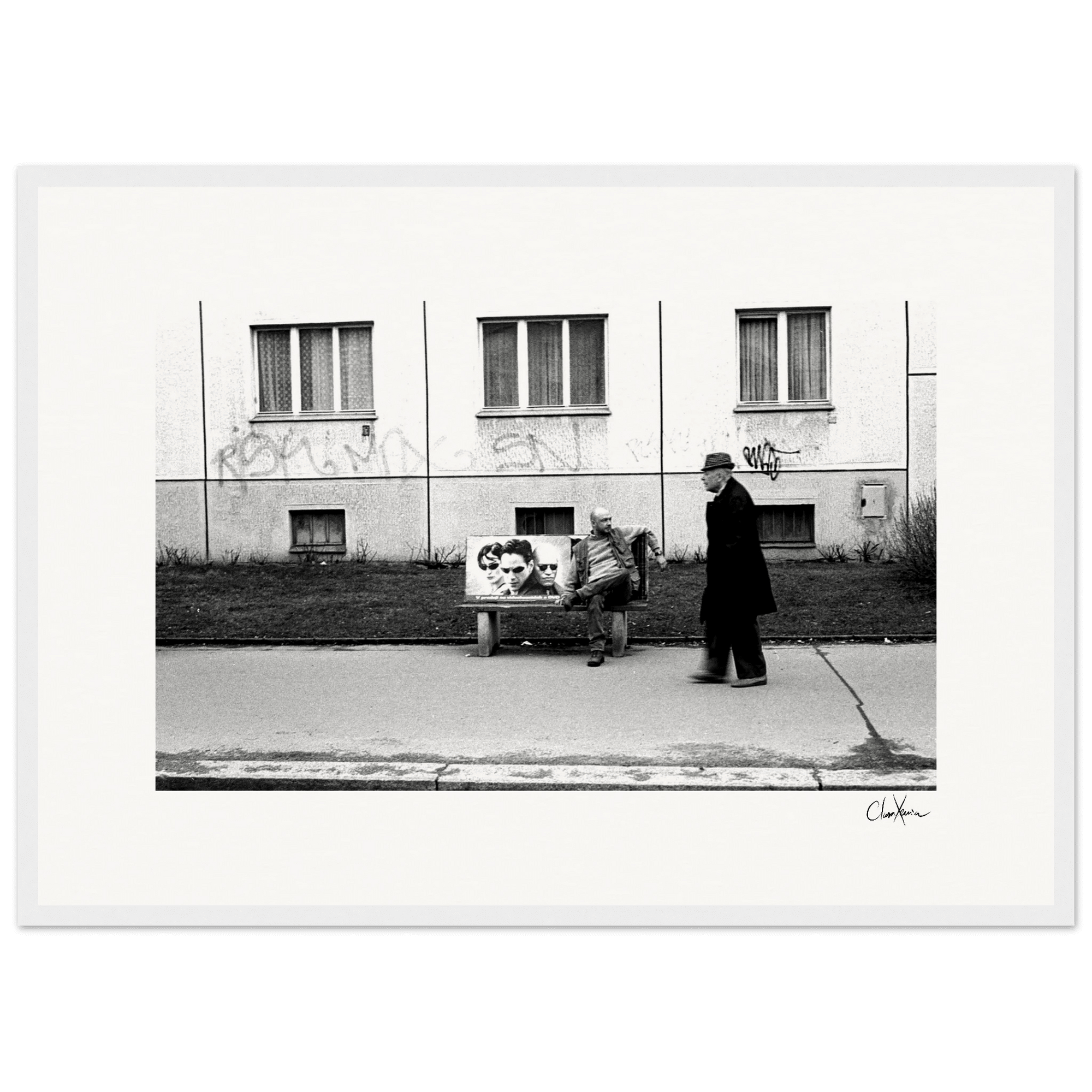 The Urban Matrix Framed print A2 (42 x 59.4 cm) White frame 20